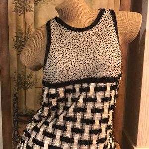 Crystals, Pearls, Onyx, and Ribbons Blouse.